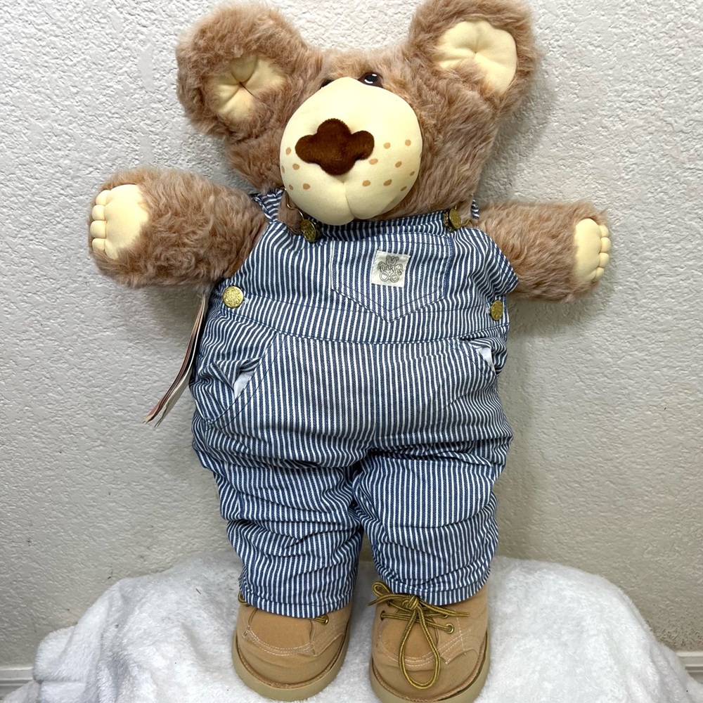 Vintage 80’s Dudley Furskin Bear Teddy Bear Toy